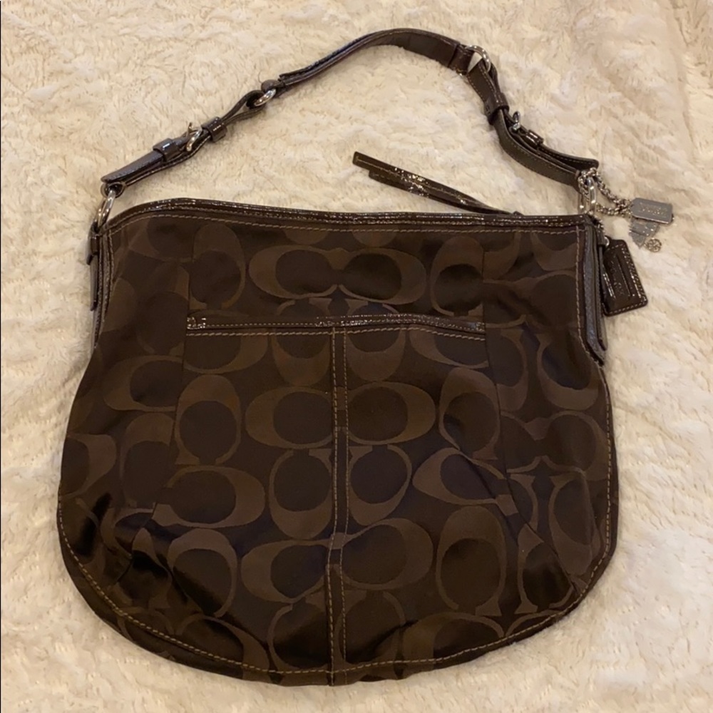 Large authentic Coach SOHO handbag like new.